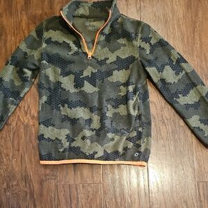 BOGO 🎀 Kids Camouflage Quarter-Zip Jacket